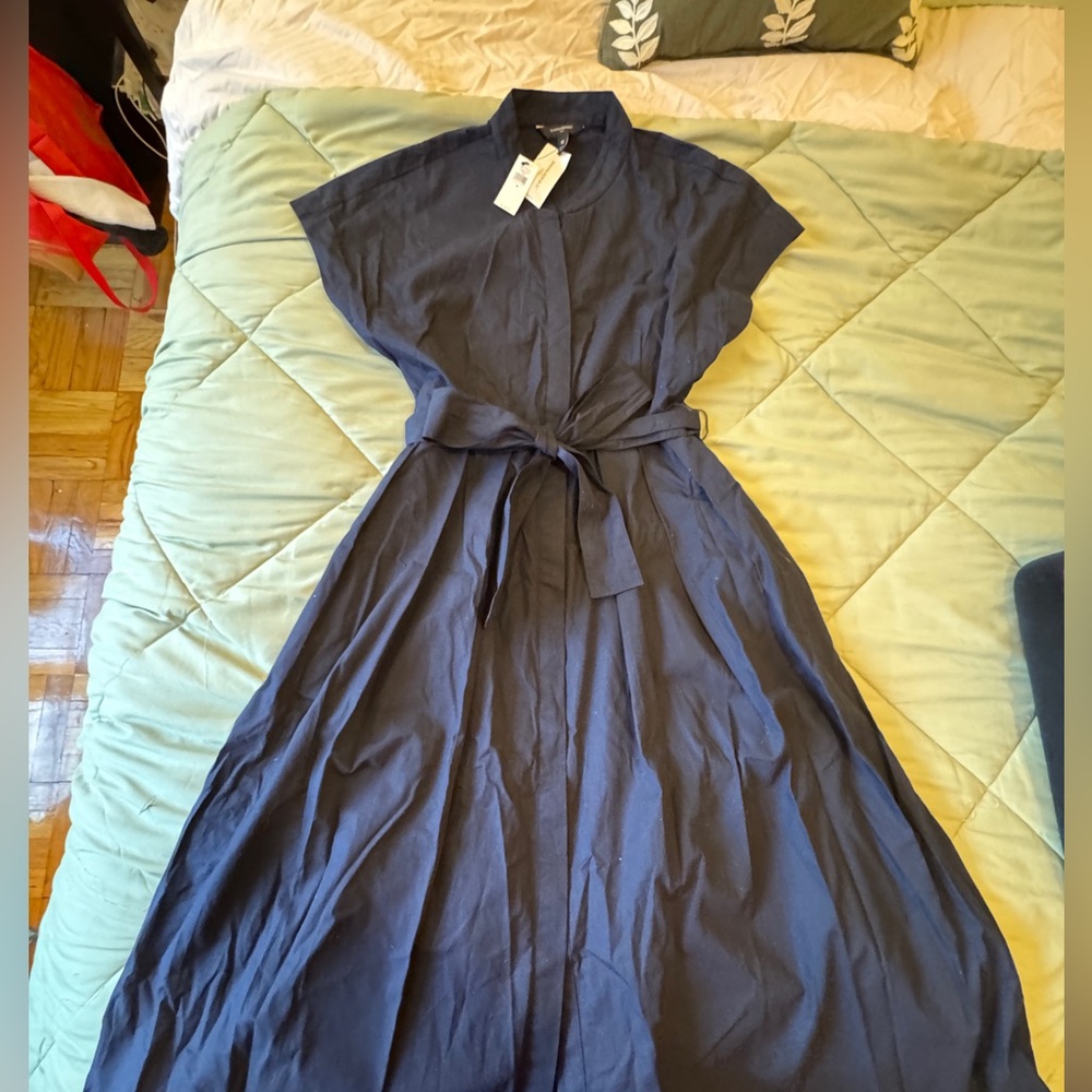 Banana Republic Linen Midi Dress